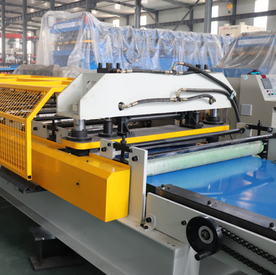 Mesin Membentuk Roof Panel Roll Ag 220v yang Didorong Rantai