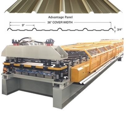 R Panel Dan Ag Panel Mesin Cold Roll Forming Kecepatan Tinggi