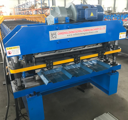 Multi Use R Roof And Wall Panel Roll Forming Machine Kecepatan Tinggi