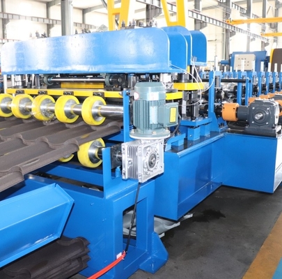 Mesin pembentuk panel atap genteng kaca