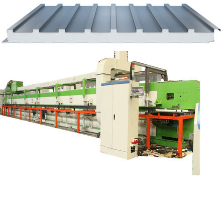 Aluminium Alloy PIR Insulated Great Wall Panel Rolling Forming Machine
