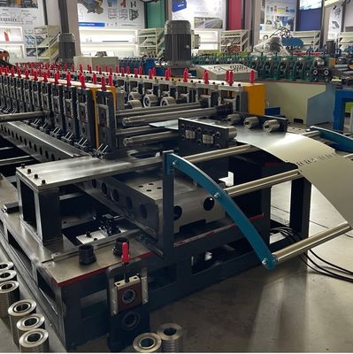 Metal Supermarket Shelf Back Panel Profile Making Machine