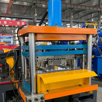Metal Supermarket Shelf Back Panel Profile Making Machine
