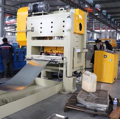 Mesin Pembentuk Gulung Profil Panel Penghalang Suara Akustik