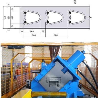 Logical Wall Struktural Wall Stud Dan Track Rolling Forming Mesin Kecepatan Tinggi