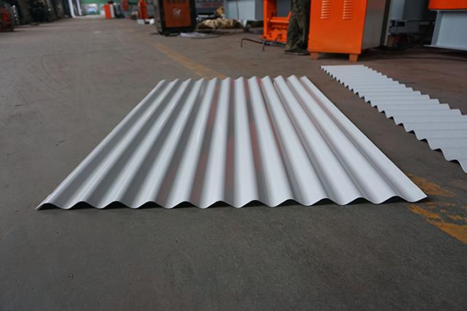 Harga Pabrik Pembuatan Bahan Bangunan Panel Dinding Metal Roofing Corrle Tile Roll Forming Machine For Sale