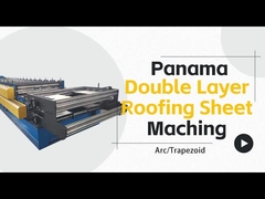 Mesin Lapisan Ganda ke Amerika Serikat untuk Panel AG dan Panel 7/8 Corrugated