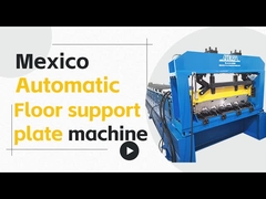 Mesin rolling forming profil decking logam populer untuk pasar AS